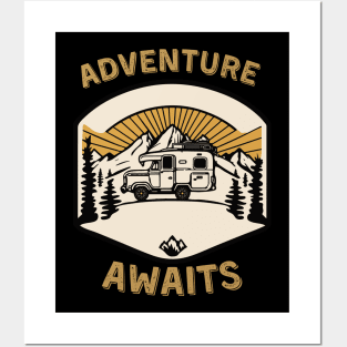 Adventure Awaits Posters and Art